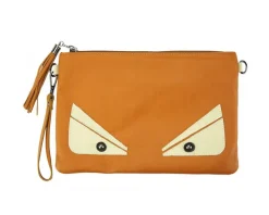 Teodora Clutch in smooth calfskin leather*Florence Discount