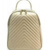 Tuscany Quilted Italian Leather Backpack with Chevron Pattern*Florence Sale