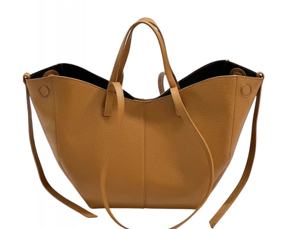 Vera Italian Leather Large Shoulder Bag*Florence Sale
