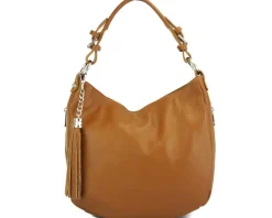 Victoire shoulder bag in calf-skin leather*Florence Online