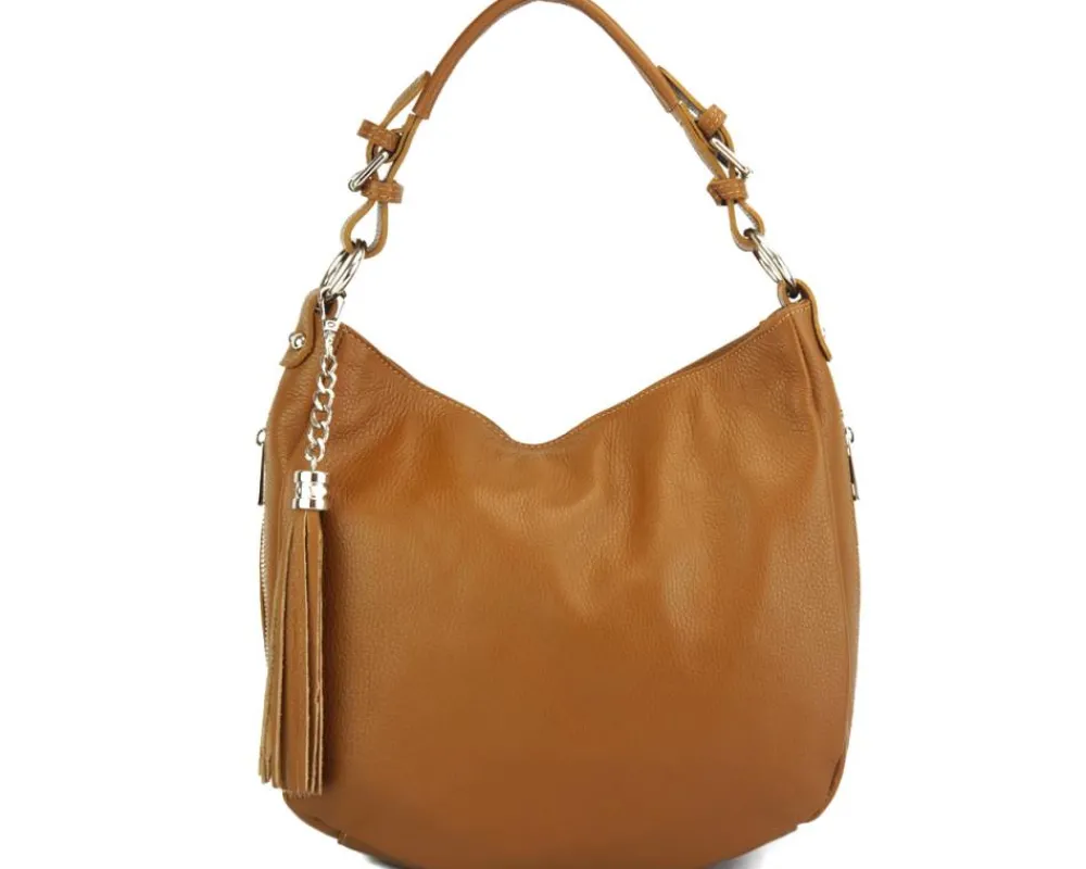 Victoire shoulder bag in calf-skin leather*Florence Online