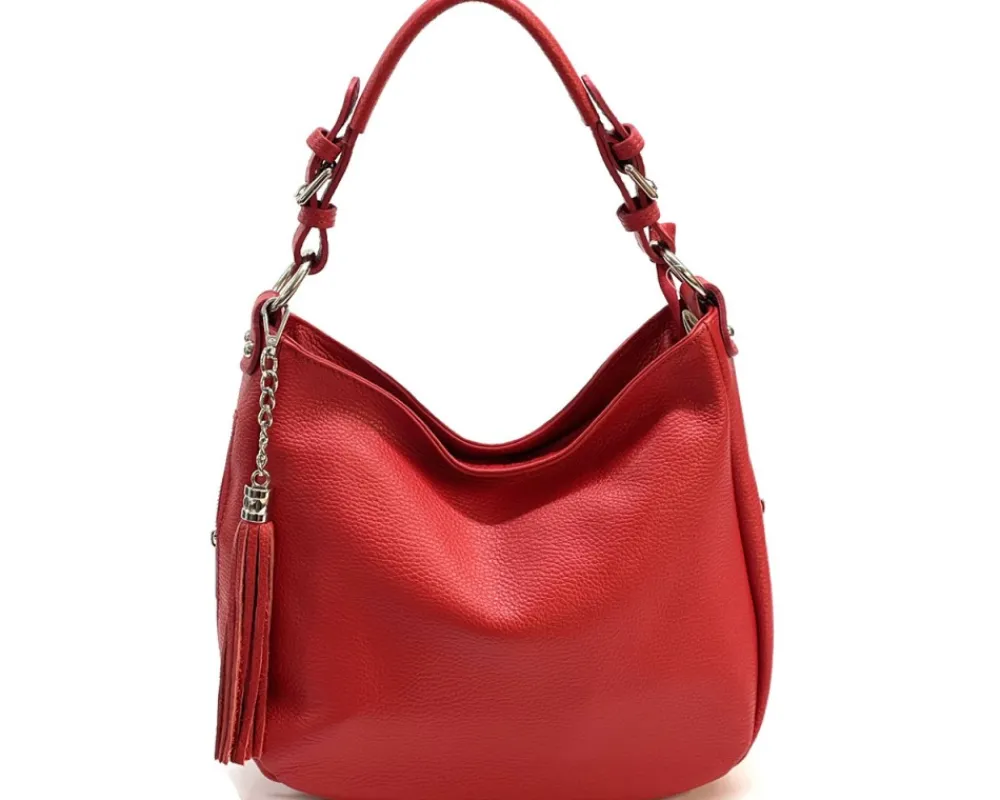 Victoire shoulder bag in calf-skin leather*Florence Online
