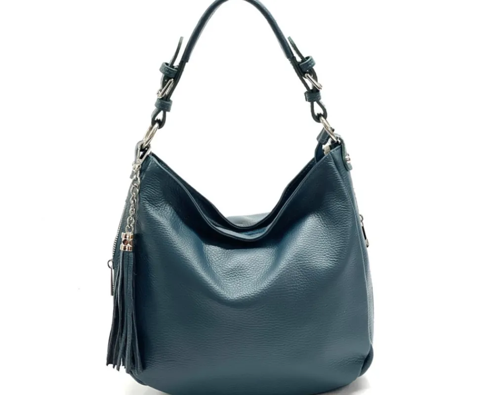 Victoire shoulder bag in calf-skin leather*Florence Online