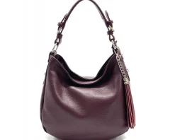Victoire shoulder bag in calf-skin leather*Florence Online