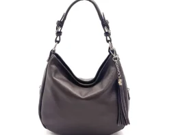 Victoire shoulder bag in calf-skin leather*Florence Online