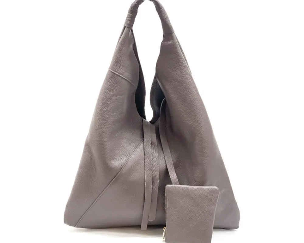 Vincenza Leather Triangle Bag*Florence Outlet