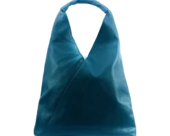 Vincenza Leather Triangle Bag*Florence Outlet