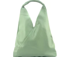 Vincenza Leather Triangle Bag*Florence Outlet