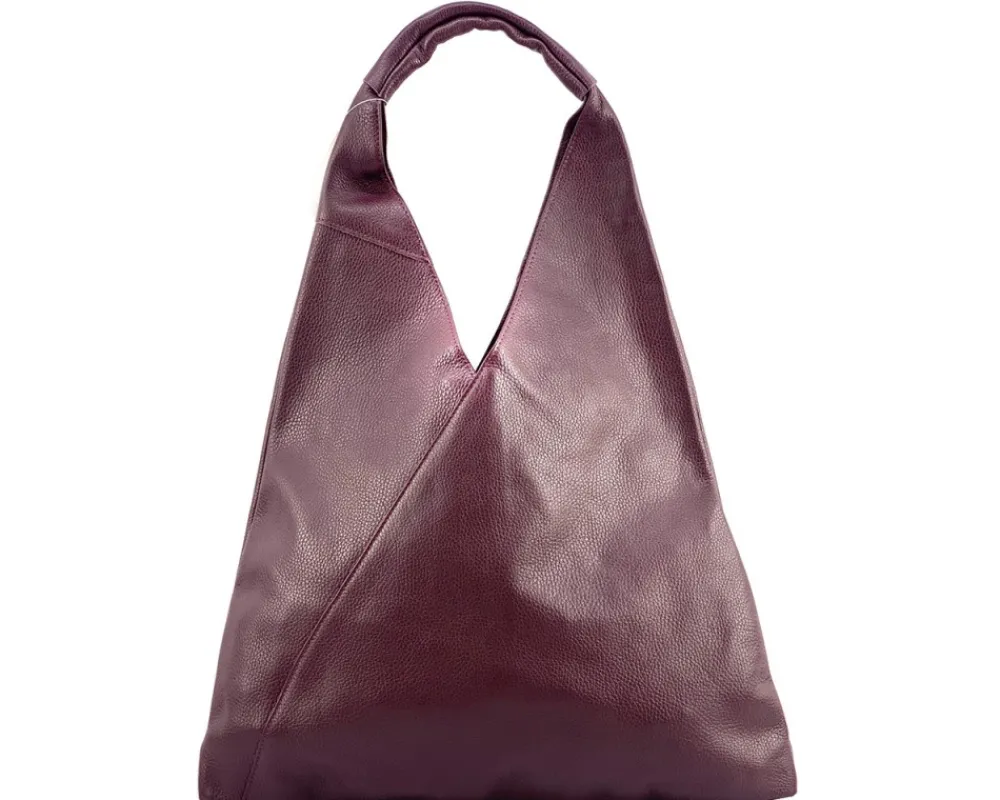 Vincenza Leather Triangle Bag*Florence Outlet