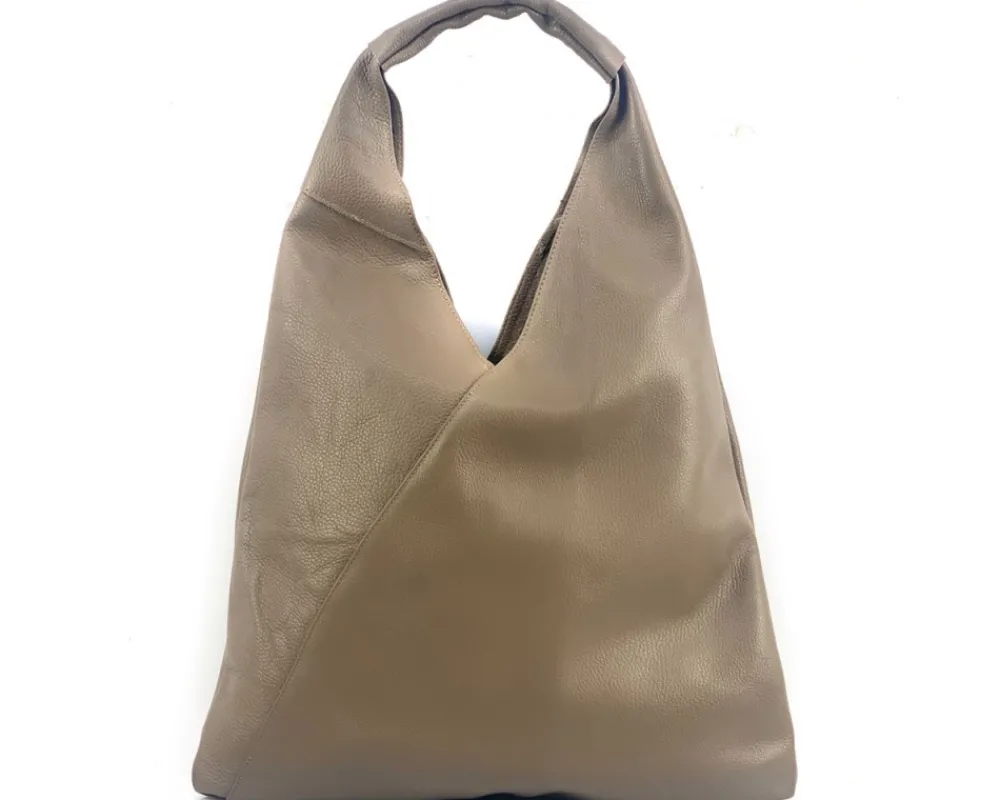 Vincenza Leather Triangle Bag*Florence Outlet