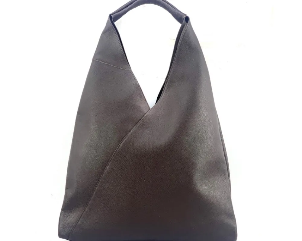 Vincenza Leather Triangle Bag*Florence Outlet