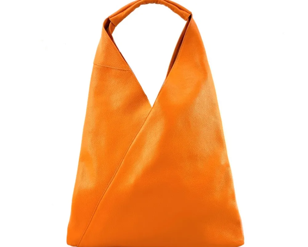 Vincenza Leather Triangle Bag*Florence Outlet