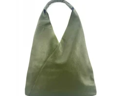 Vincenza Leather Triangle Bag*Florence Outlet