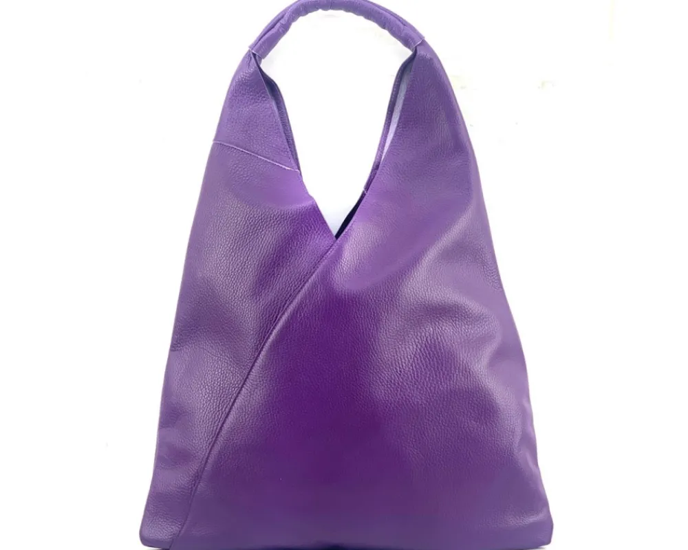 Vincenza Leather Triangle Bag*Florence Outlet