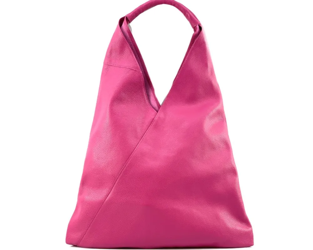 Vincenza Leather Triangle Bag*Florence Outlet