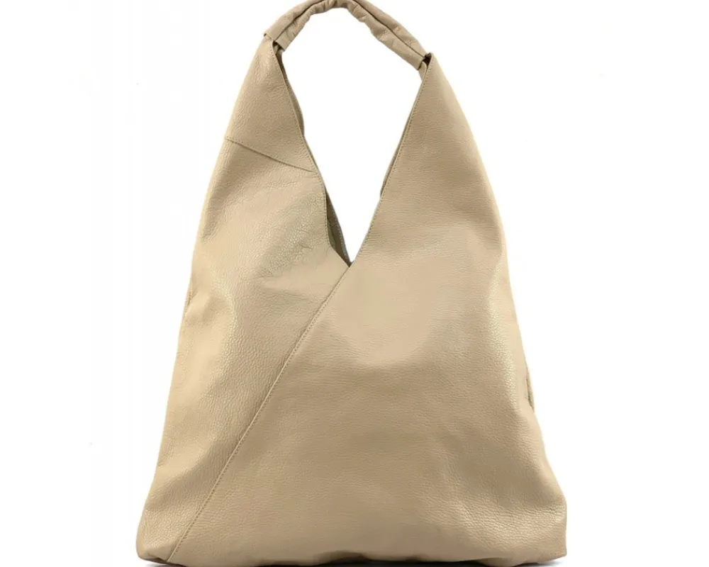 Vincenza Leather Triangle Bag*Florence Outlet