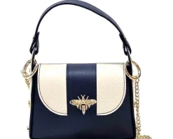 Virginia Dual-Tone Leather Handbag*Florence New