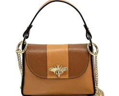 Virginia Dual-Tone Leather Handbag*Florence New