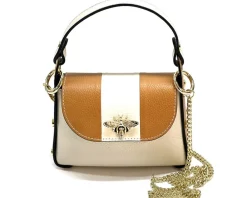 Virginia Dual-Tone Leather Handbag*Florence New
