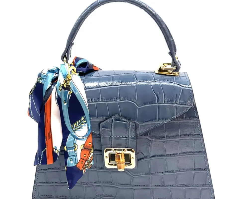 Vittoria cow leather Handbag*Florence Discount