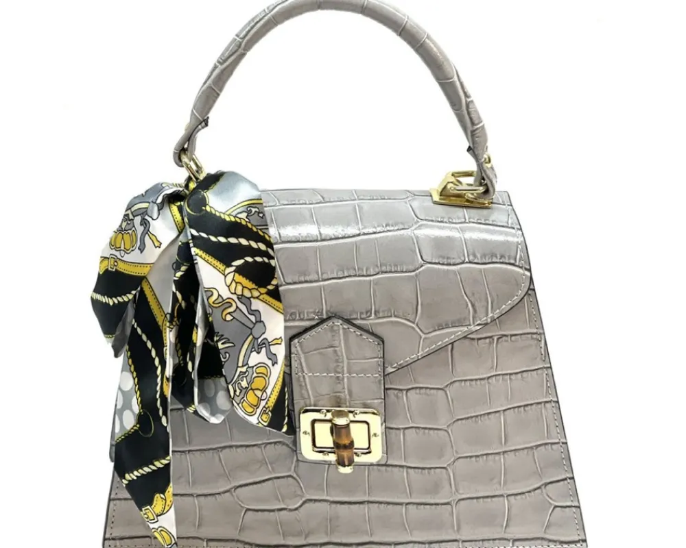 Vittoria cow leather Handbag*Florence Discount