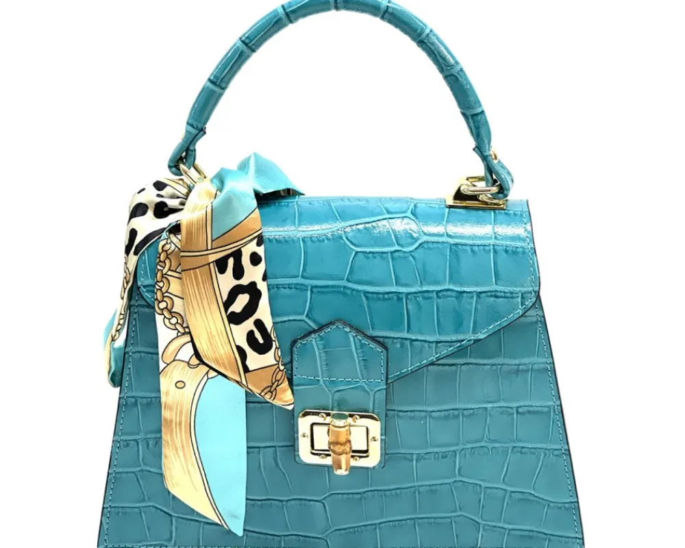 Vittoria cow leather Handbag*Florence Discount