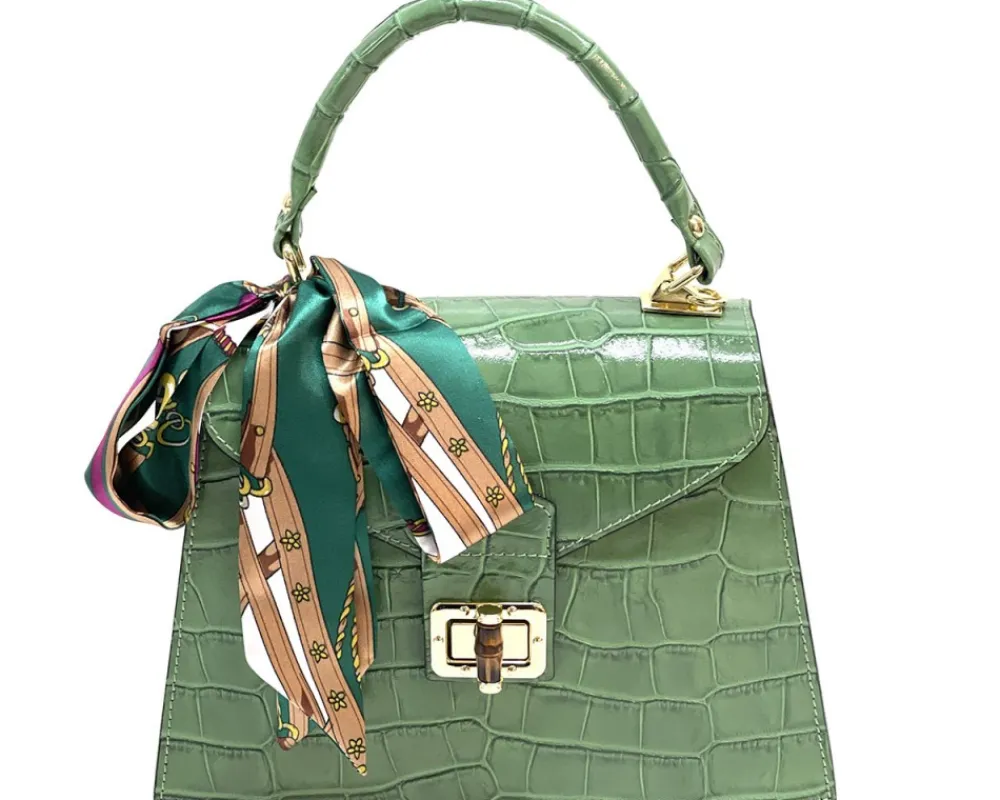 Vittoria cow leather Handbag*Florence Discount