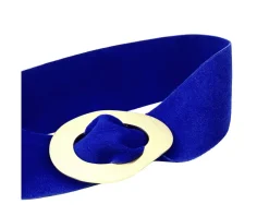 Vortice Suede Leather Belt*Florence Hot