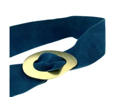 Vortice Suede Leather Belt*Florence Hot