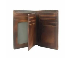 Wallet Alfio in vintage leather*Florence Online