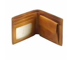 Wallet Attilio in vintage leather*Florence Online