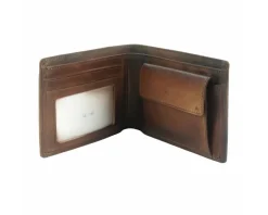 Wallet Attilio in vintage leather*Florence Online