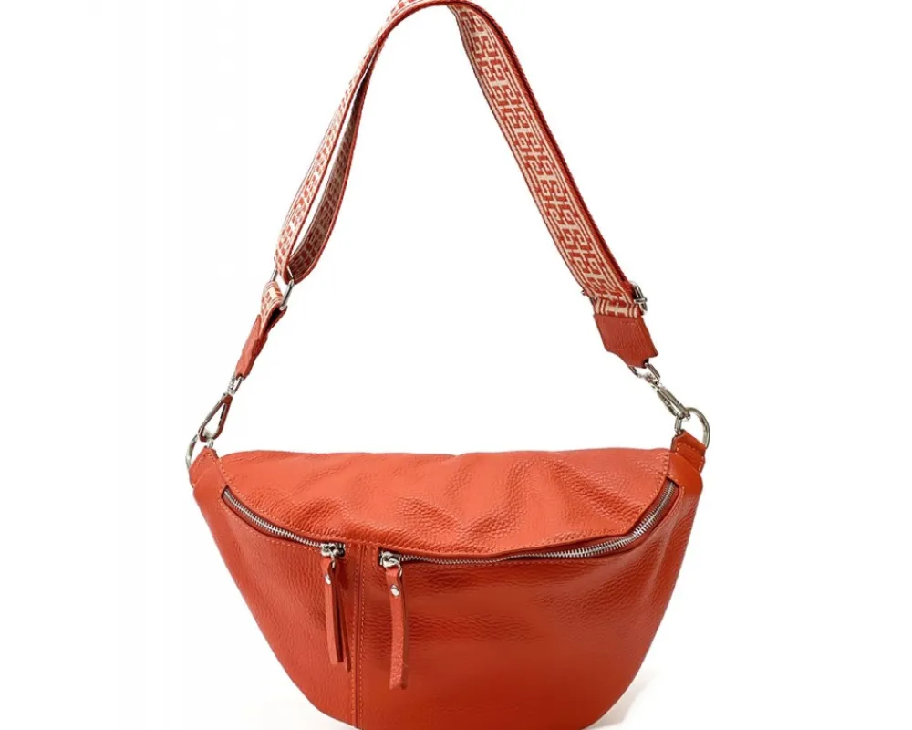 Wanda T Crossbody and Belt Bag in Genuine Leather*Florence New