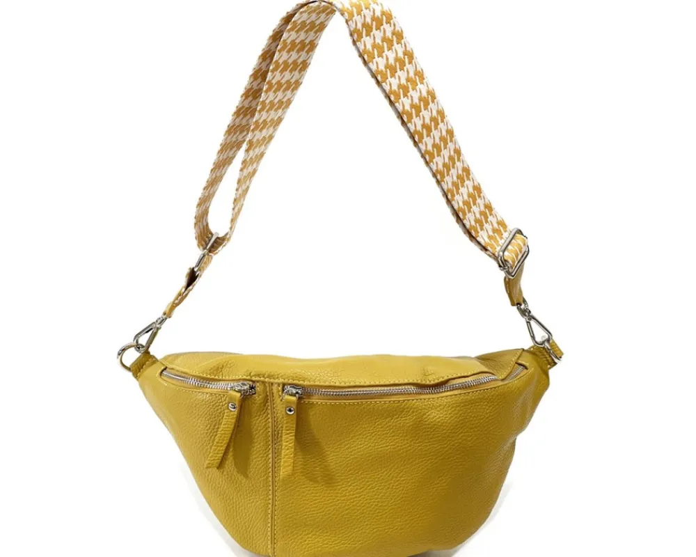 Wanda T Crossbody and Belt Bag in Genuine Leather*Florence New