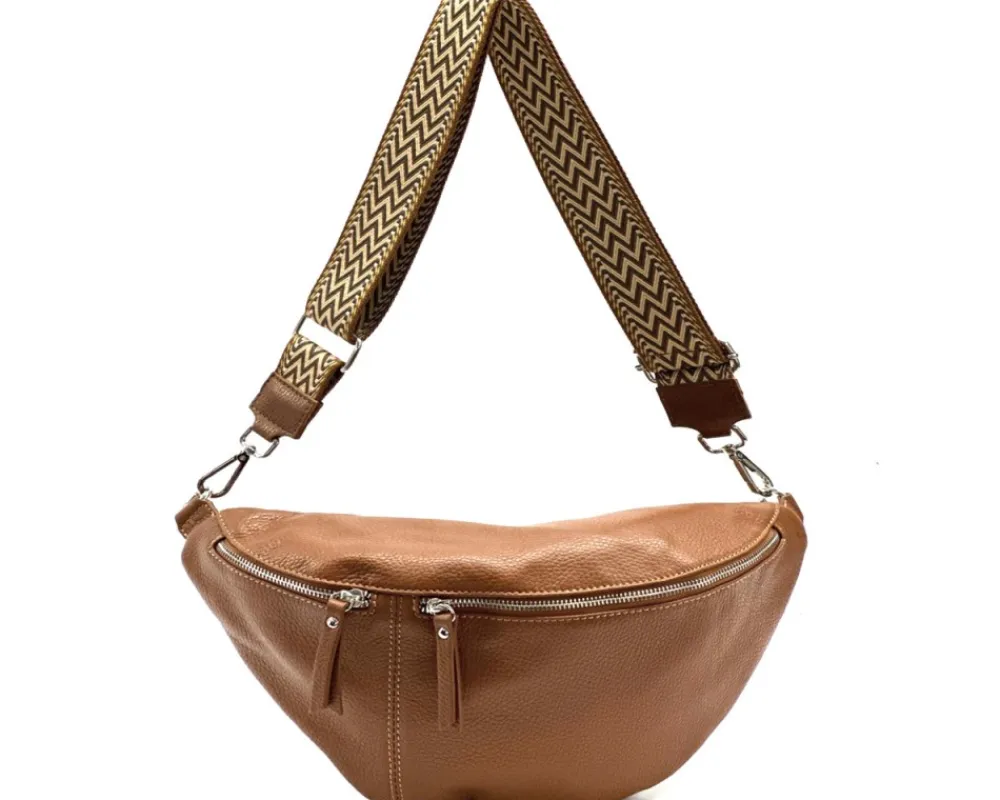 Wanda T Crossbody and Belt Bag in Genuine Leather*Florence New