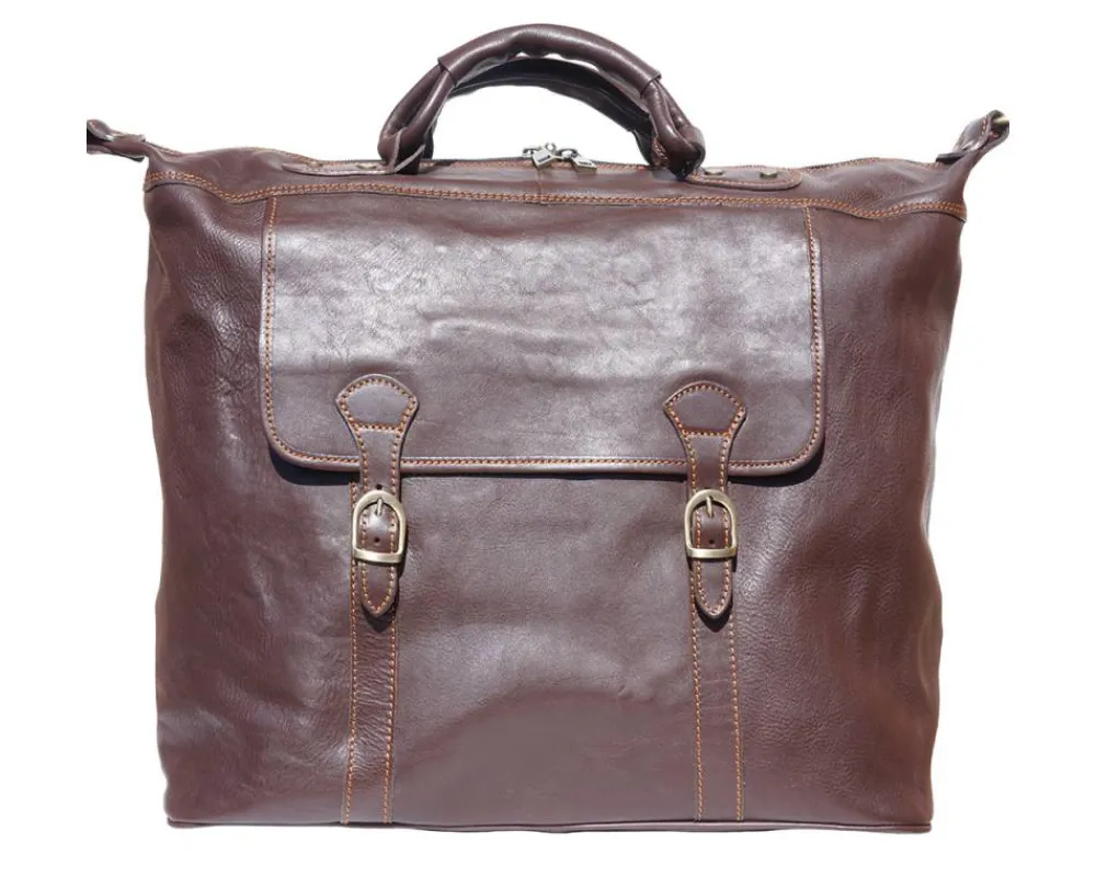 Weekender Leather Travel bag*Florence New