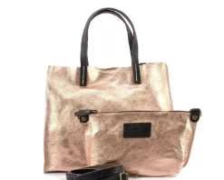 Zama cow Leather Handbag*Florence Outlet