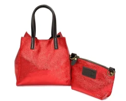 Zama cow Leather Handbag*Florence Outlet