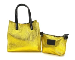 Zama cow Leather Handbag*Florence Outlet