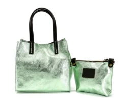 Zama cow Leather Handbag*Florence Outlet