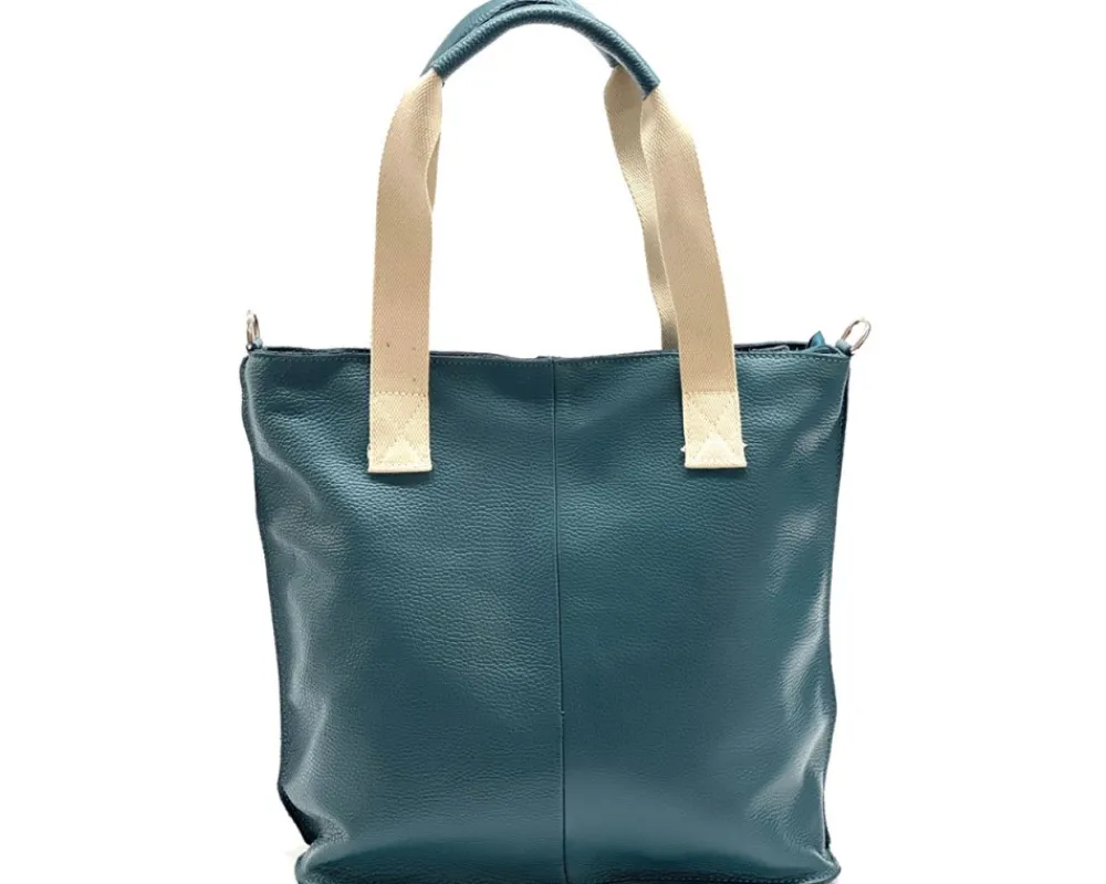Zelina Italian Genuine Leather Tote Bag*Florence Discount