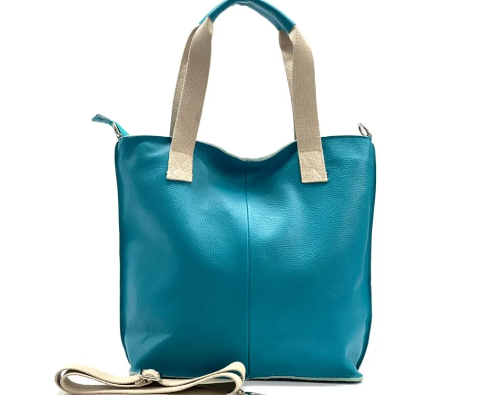 Zelina Italian Genuine Leather Tote Bag*Florence Discount