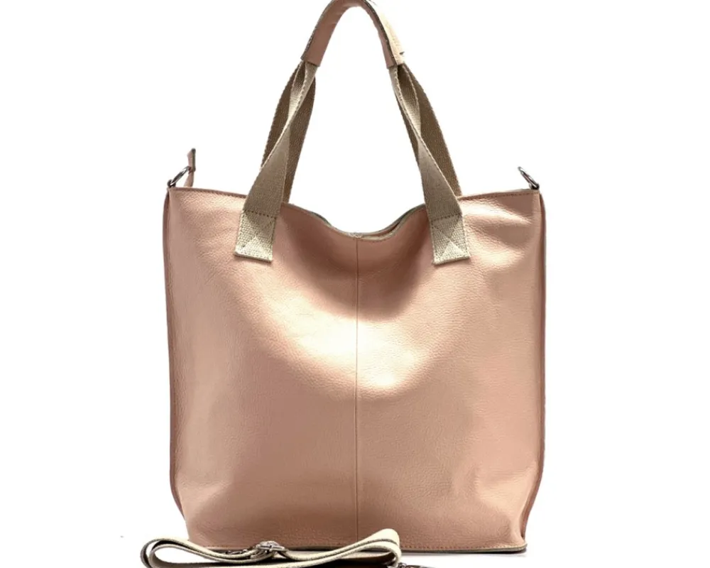 Zelina Italian Genuine Leather Tote Bag*Florence Discount