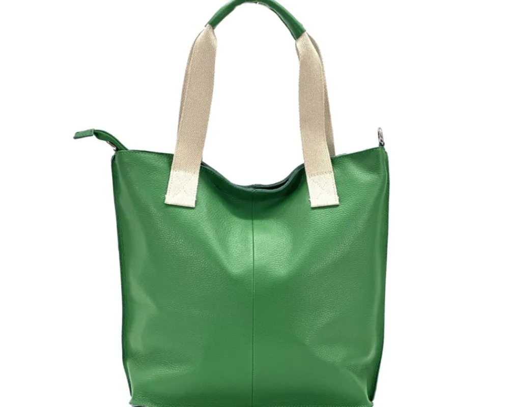 Zelina Italian Genuine Leather Tote Bag*Florence Discount