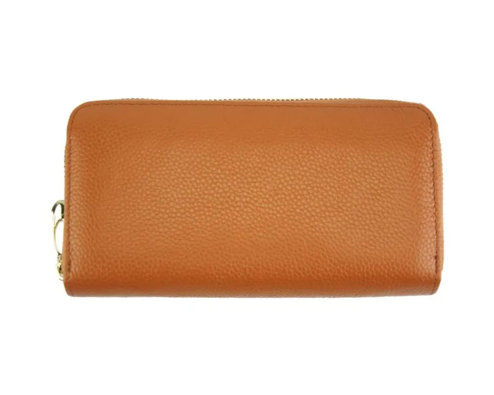 Zippy D Italian Leather Zipper Wallet*Florence New