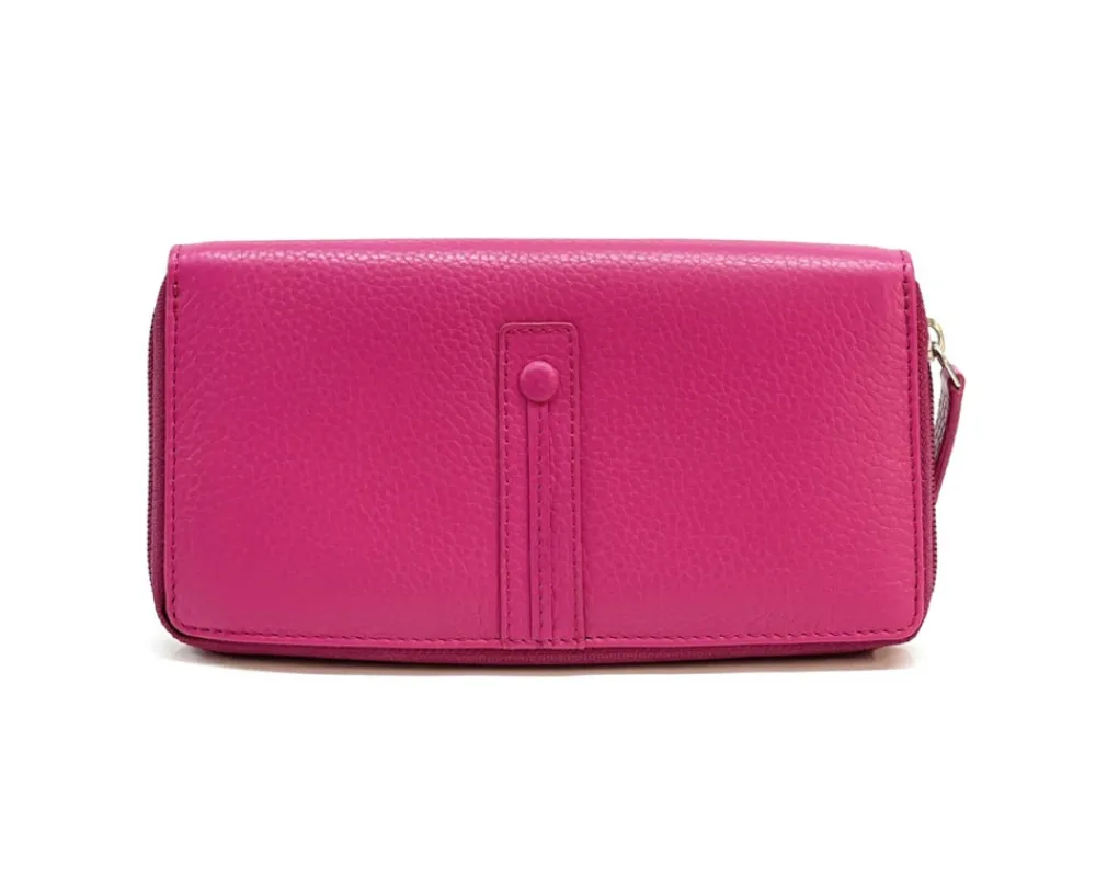 Zippy Wallet in Soft Cow Leather*Florence Best