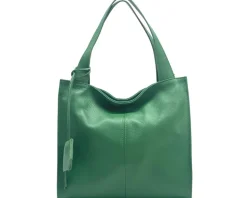 Zoe Leather Shoulder Bag*Florence Discount