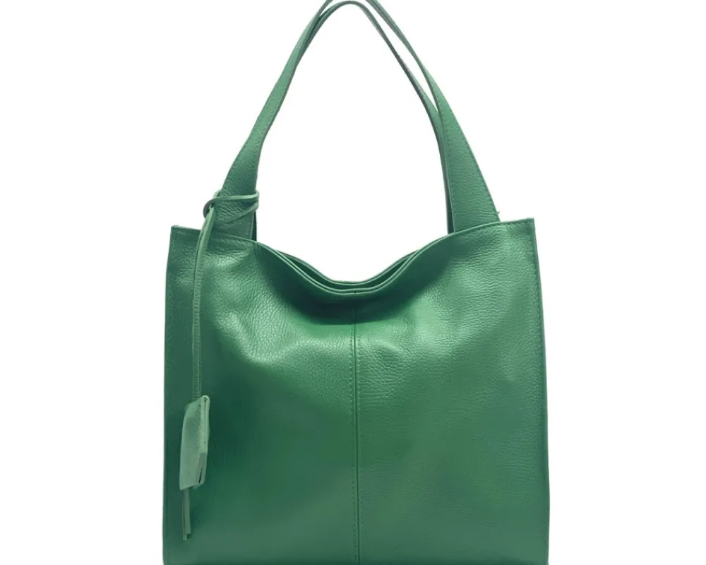 Zoe Leather Shoulder Bag*Florence Discount