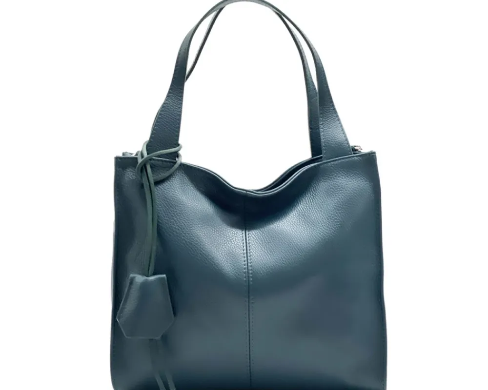 Zoe Leather Shoulder Bag*Florence Discount