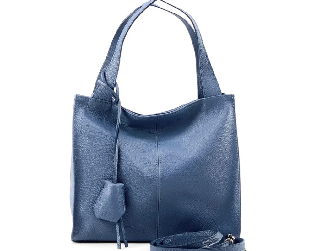 Zoe Leather Shoulder Bag*Florence Discount